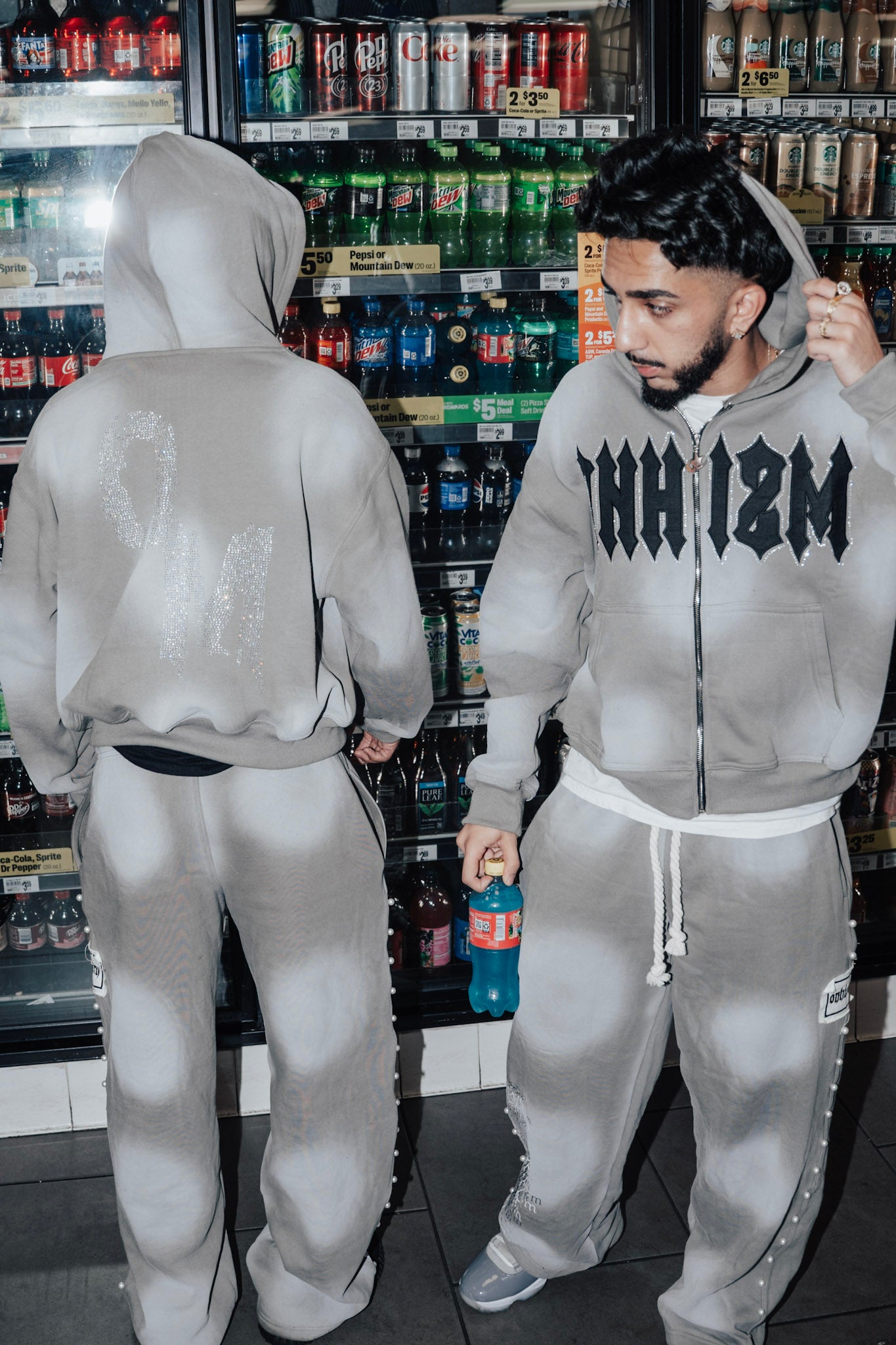 ONHIZM Grey Full Outfit (Jacket+Sweatpants)