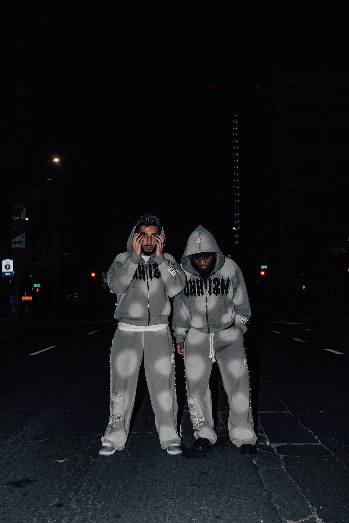 ONHIZM Grey Full Outfit (Jacket+Sweatpants)