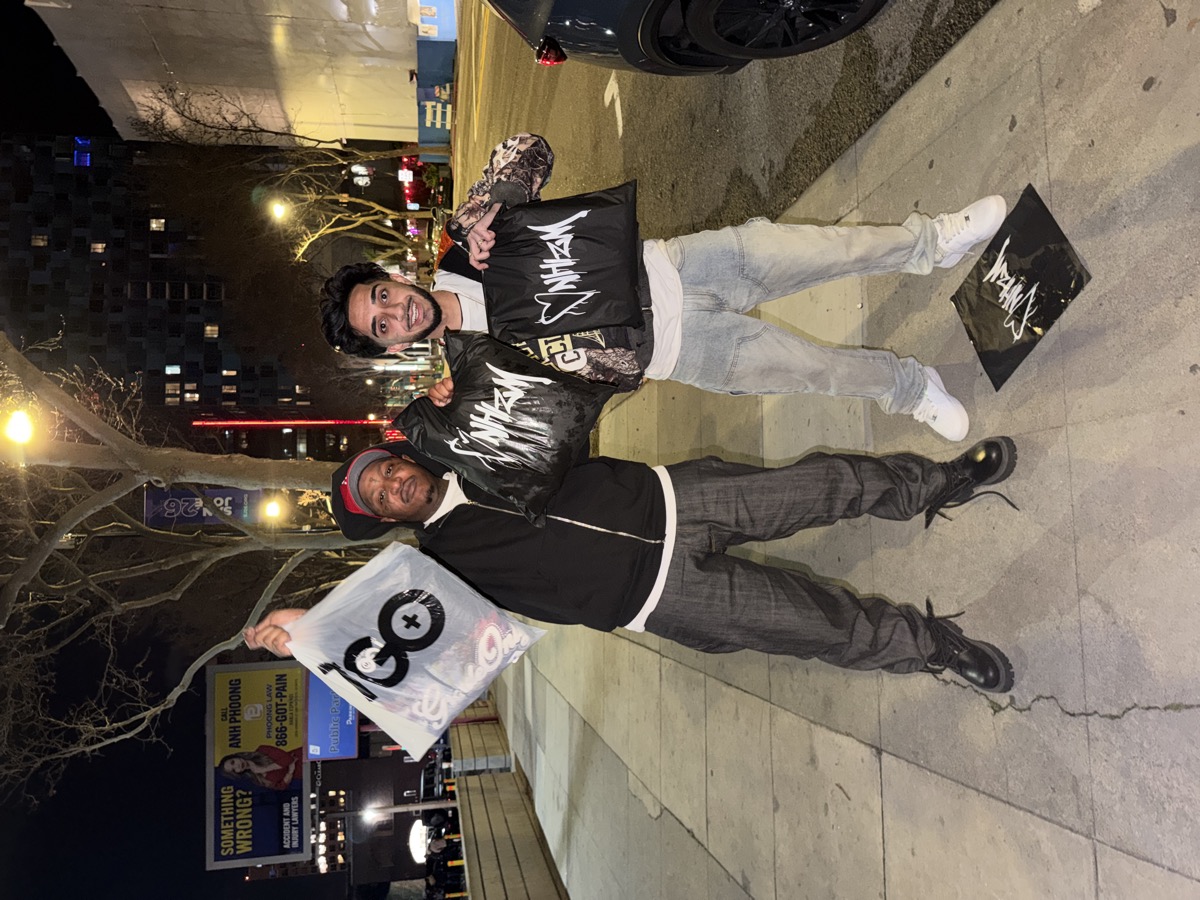 Nef The Pharoah and Warsh in ONHIZM